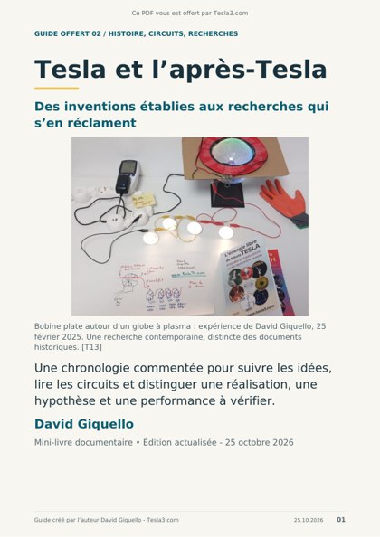 Couverture du guide gratuit « Tesla et l’après-Tesla », édition du 25 octobre 2026